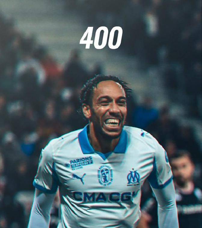 5分钟2球！36岁奥巴梅扬欧冠造逆转，法甲又进生涯第400球